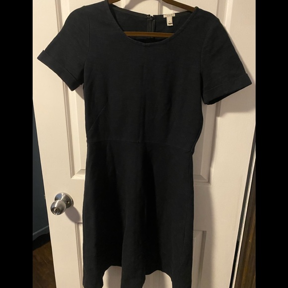 J Crew black a-line dress - Picture 1 of 4